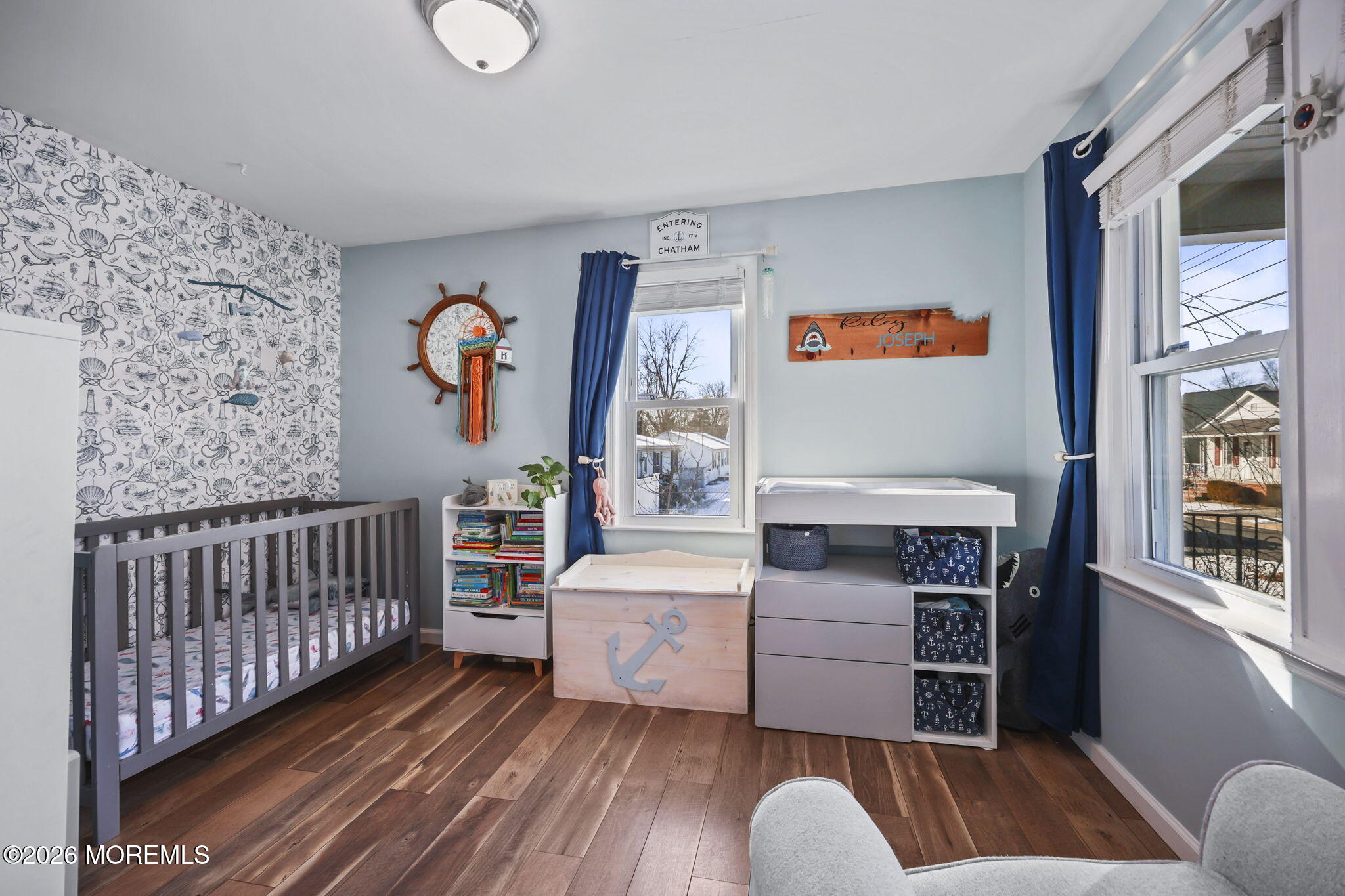 36 Cherry Street Tinton Falls, NJ 07724 - Photo 20 of 31 a bedroom with furniture and a window