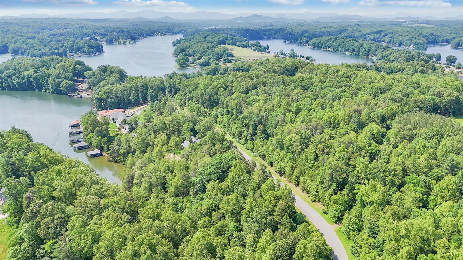 0 Watchtower Drive Moneta, VA 24121 - Photo 28 of 28 an aerial view of a house with a yard and lake view