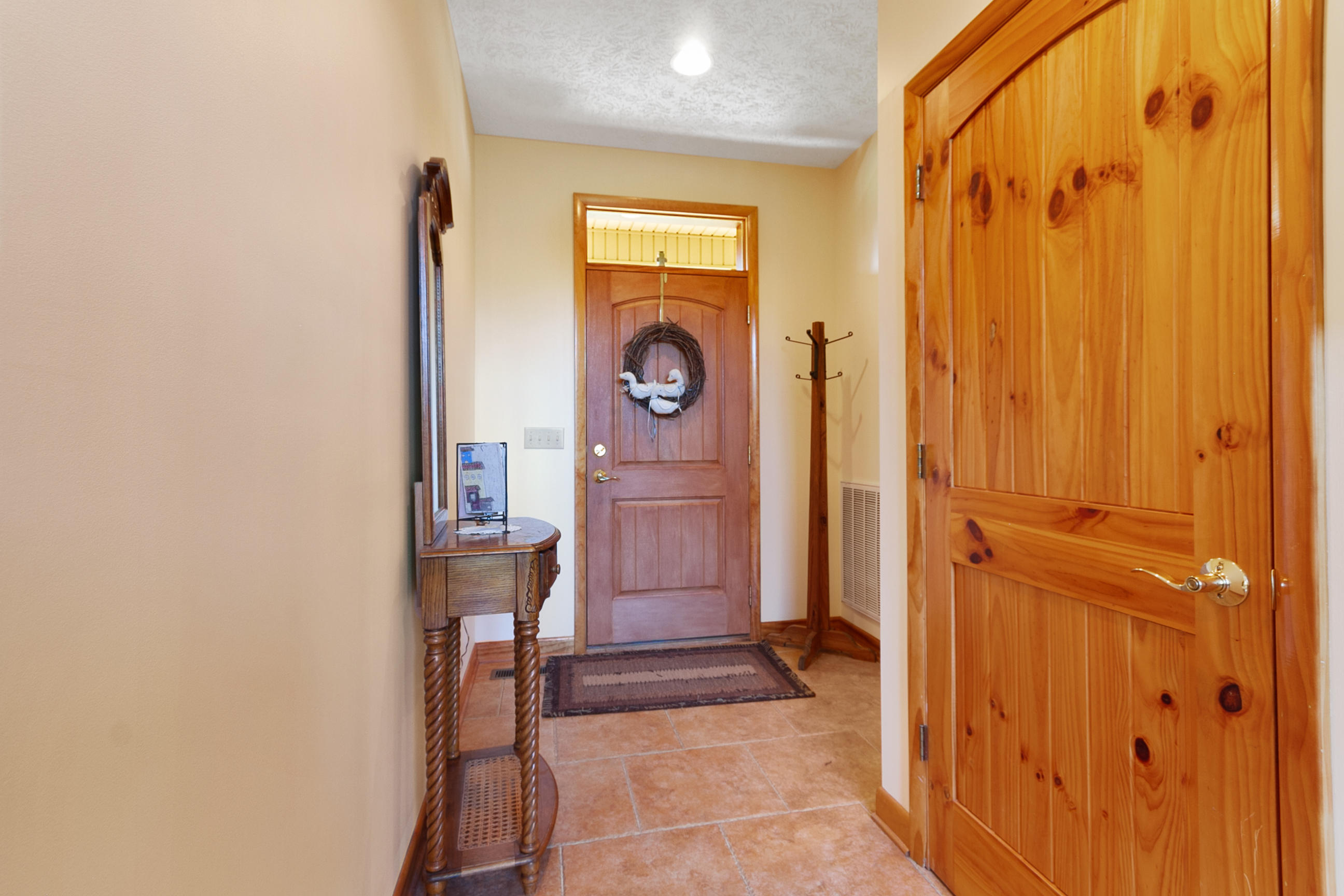 3950 Flatwoods Road Elliston, VA 24087 - Photo 17 of 94 a view of entryway with wooden floor