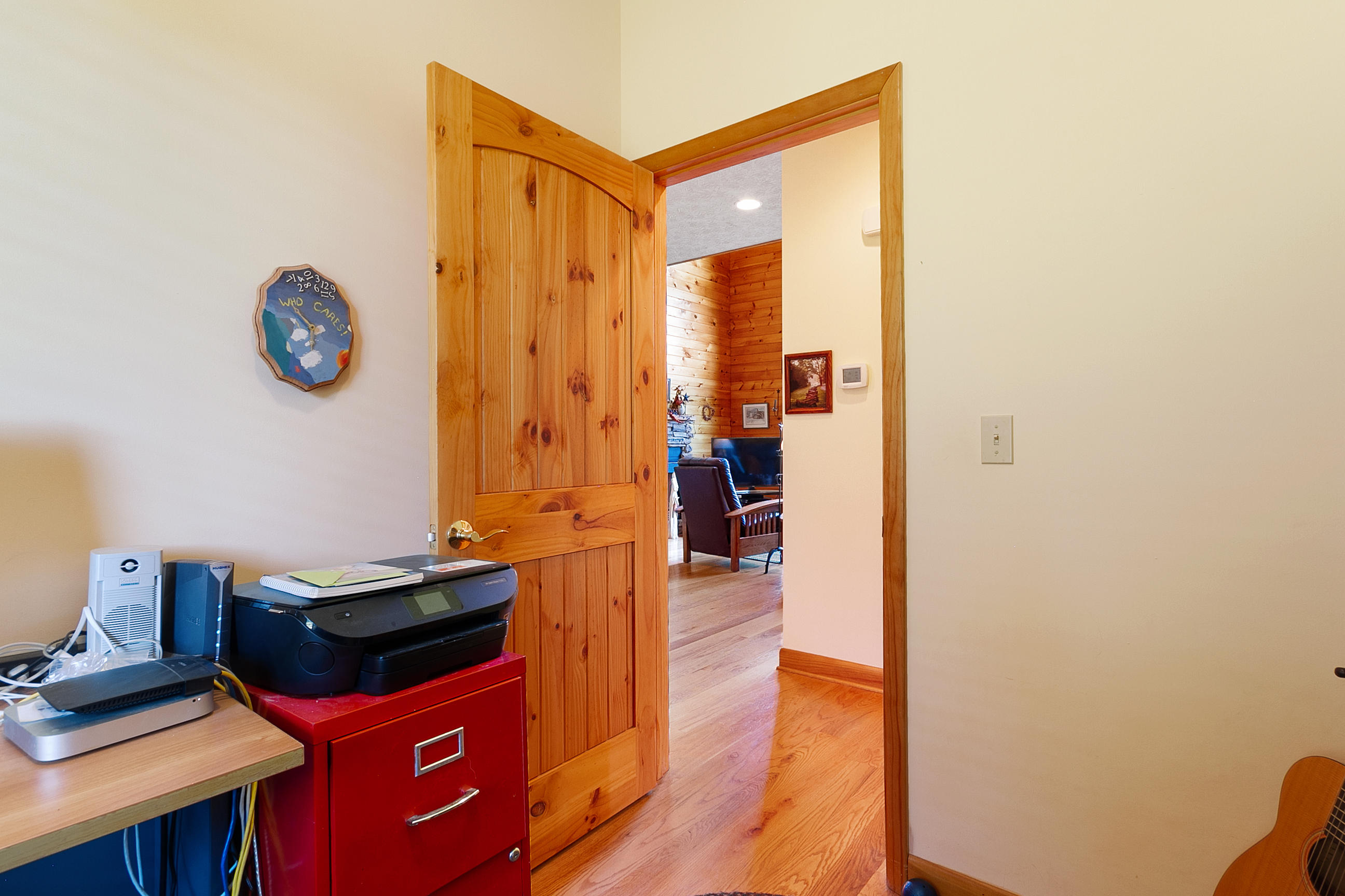 3950 Flatwoods Road Elliston, VA 24087 - Photo 21 of 94 a room with furniture and wooden floor