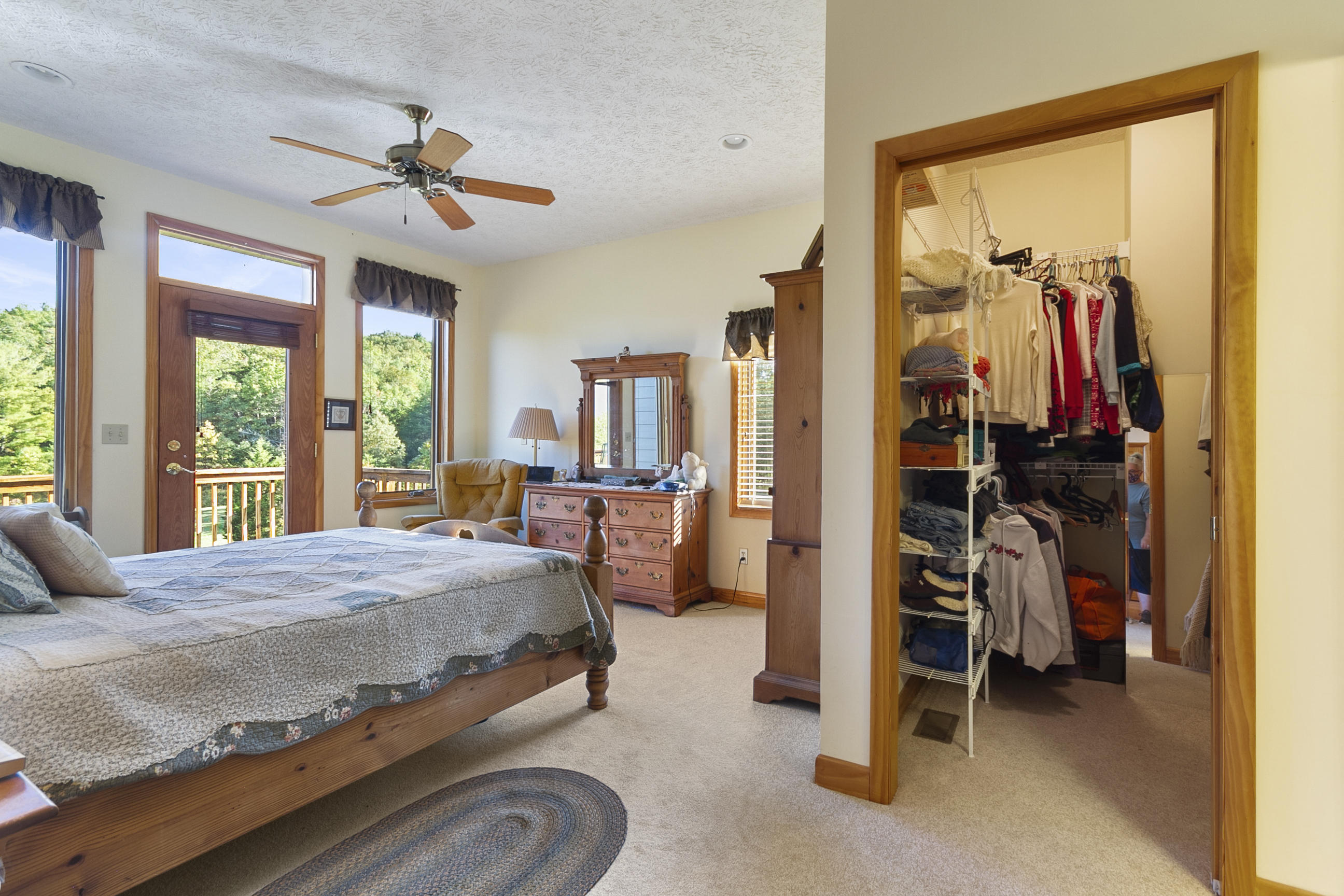 3950 Flatwoods Road Elliston, VA 24087 - Photo 22 of 94 a bedroom with a bed and a window
