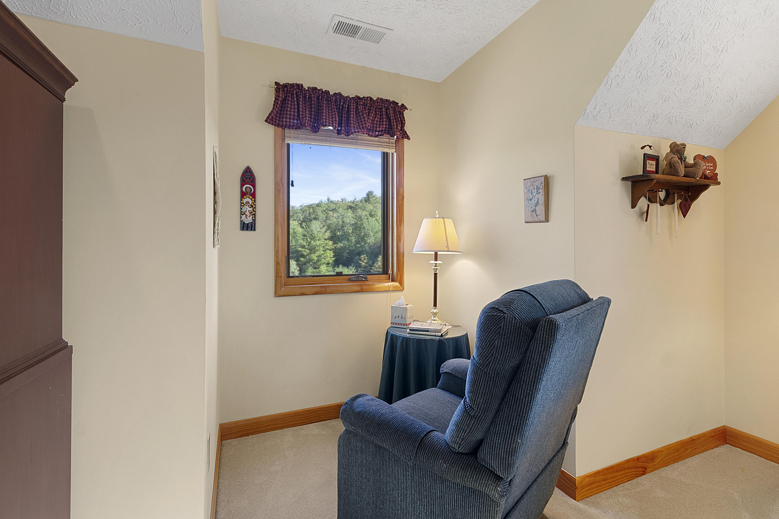 3950 Flatwoods Road Elliston, VA 24087 - Photo 61 of 94 a view of workspace with furniture and a window