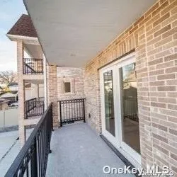 a front view of a building