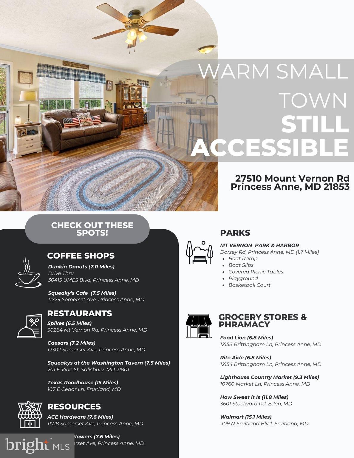 27510 Mt Vernon Road Princess Anne, MD 21853 - Photo 39 of 41 Get to Know the Area!