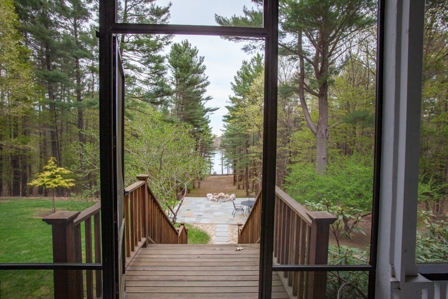 62 Pond Road Wellesley, MA 02482 - Photo 12 of 14 a view of a balcony