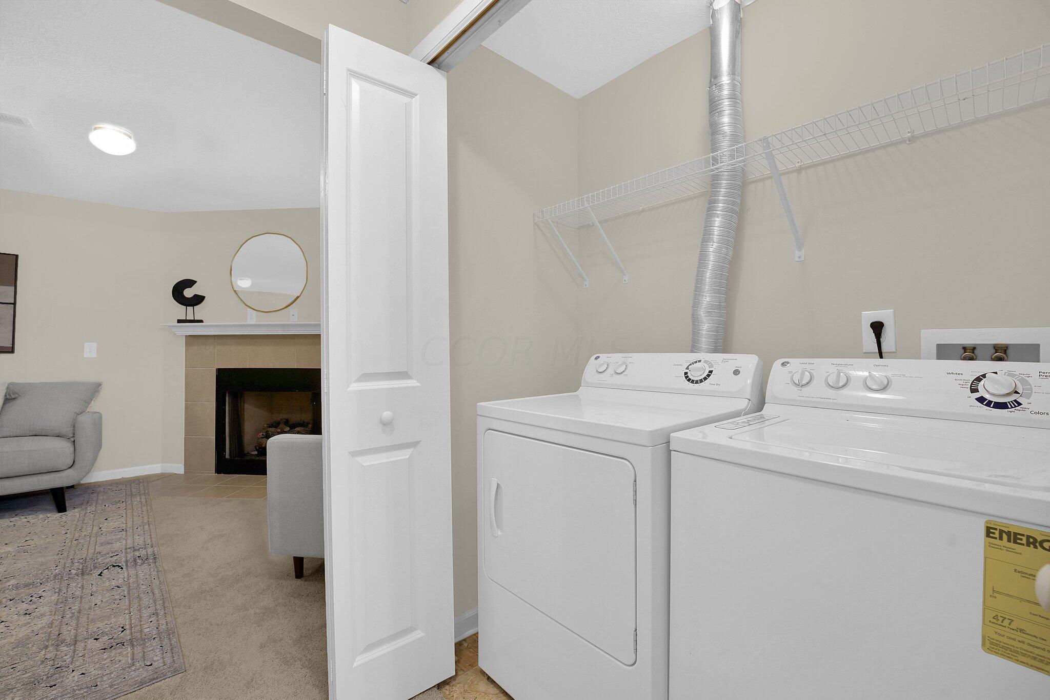 8343 Bruntsfield Road Columbus, OH 43235 - Photo 23 of 36 Laundry