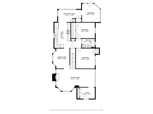 a picture of a bench in a cabinet