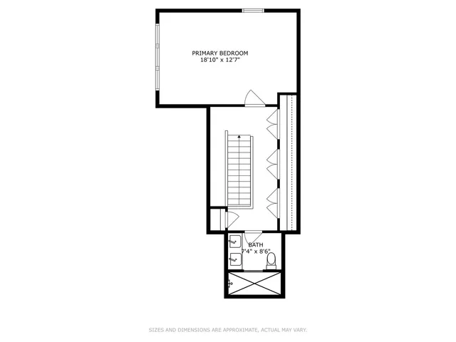 a picture of a wall with a white wall and a picture