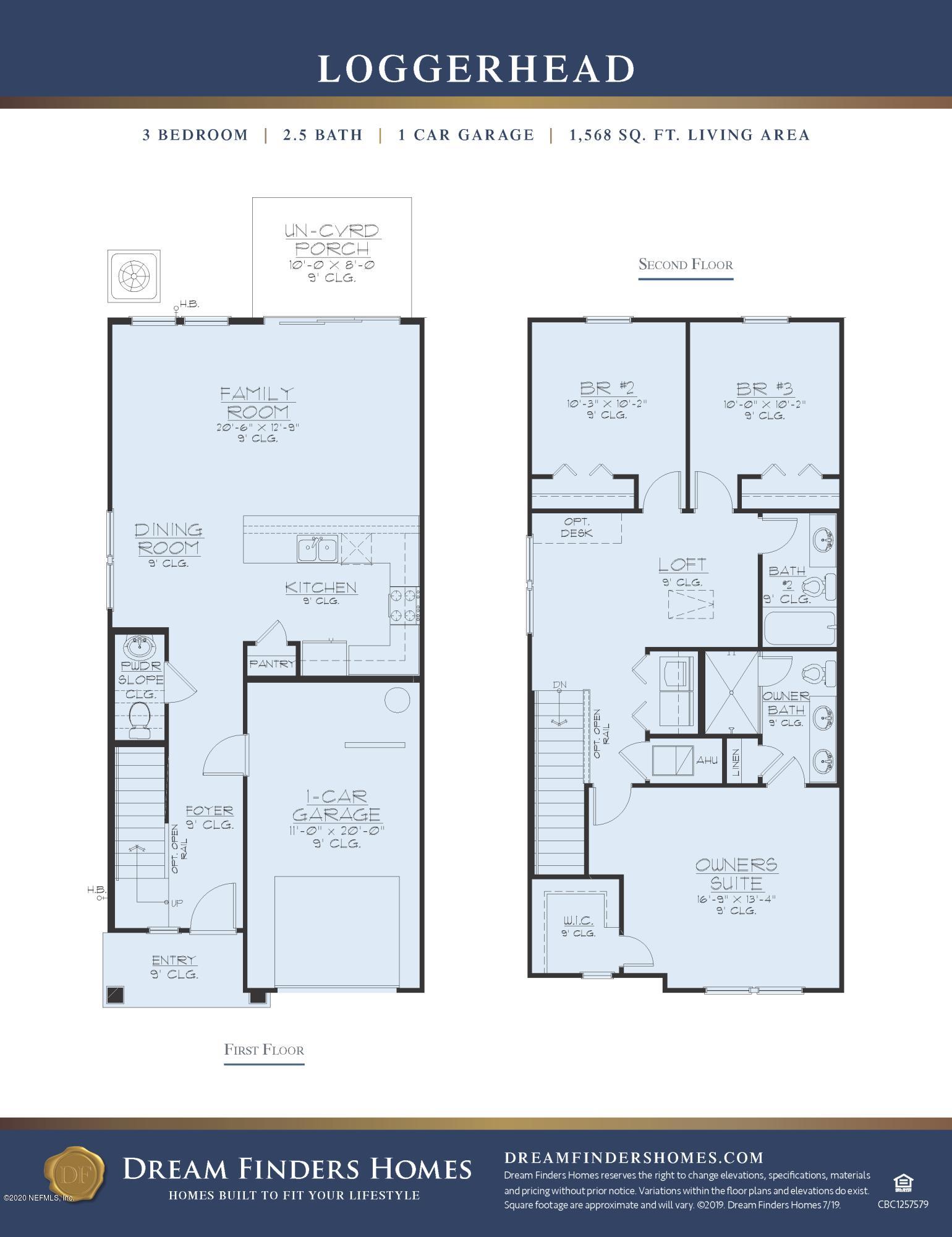 12911 Ludo Road Jacksonville, FL 32258 - Photo 15 of 15 Loggerhead floorplan