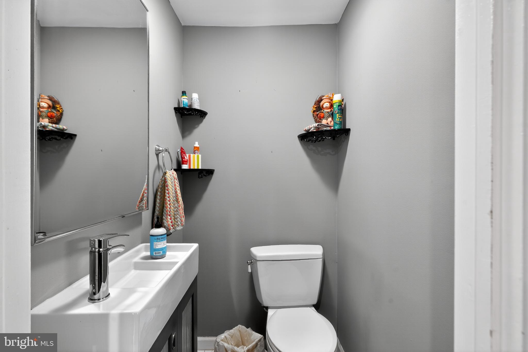 526 East Main Street Moorestown, NJ 08057 - Photo 18 of 49 a bathroom with a toilet and a sink