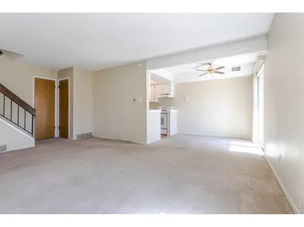 a view of empty room
