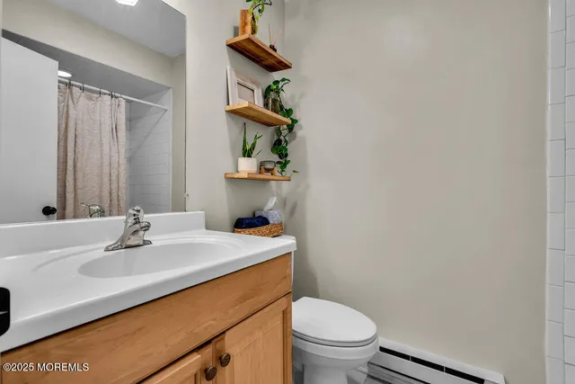 a view of a lake with a big yard