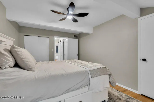 a view of a lake with outdoor seating