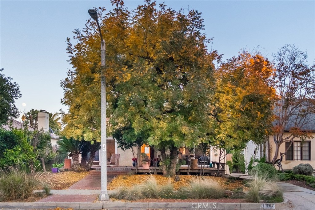 254 South Berkeley Avenue Pasadena, CA 91107 - Photo 38 of 40 a view of a yard with plants and trees