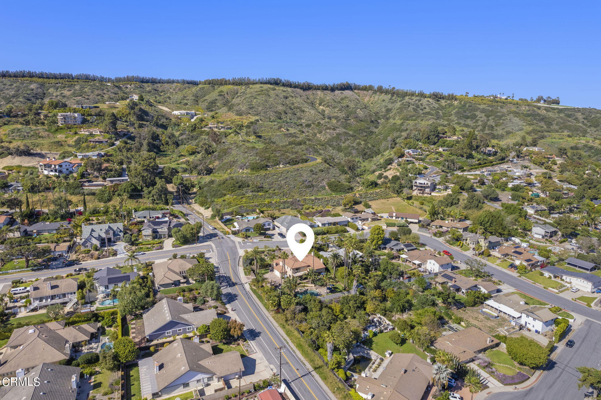 1006 Mesa Drive Camarillo, CA 93010 - Photo 66 of 74 Aerial Looking North