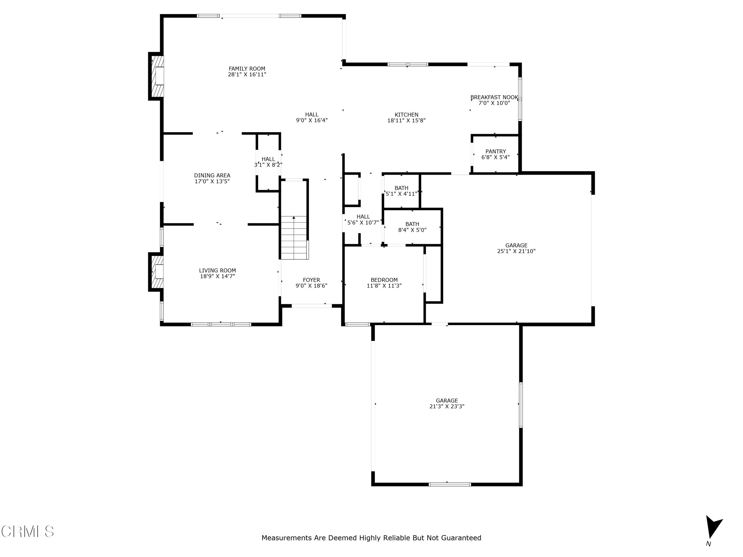 1006 Mesa Drive Camarillo, CA 93010 - Photo 73 of 74 First Floor Plan