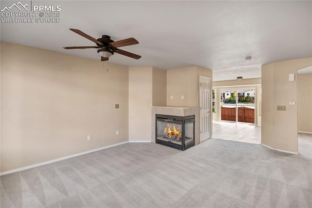 4839 Rusty Nail Point, Unit 101 Colorado Springs, CO 80916 - Photo 12 of 31 Virtually staged flame
