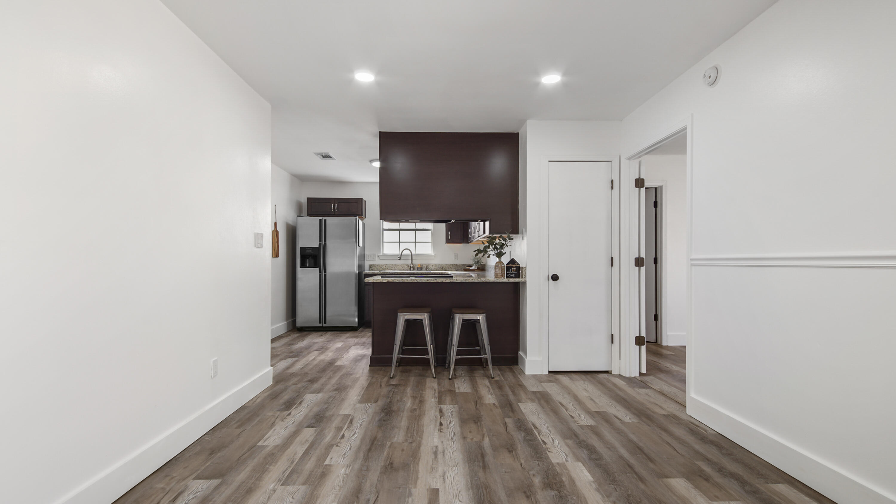 44 Ruby Circle Mary Esther, FL 32569 - Photo 9 of 34 a view of kitchen with sink microwave and refrigerator