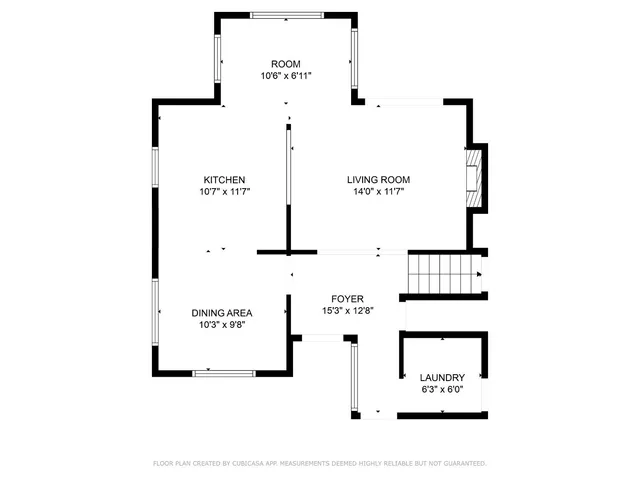 a picture of a floor plan