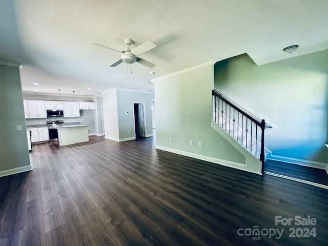 5103 Lakeview Road Charlotte, NC 28216 - Photo 5 of 12 a view of empty room with wooden floor
