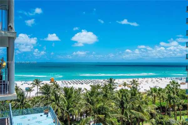 a view of a lake from a yard