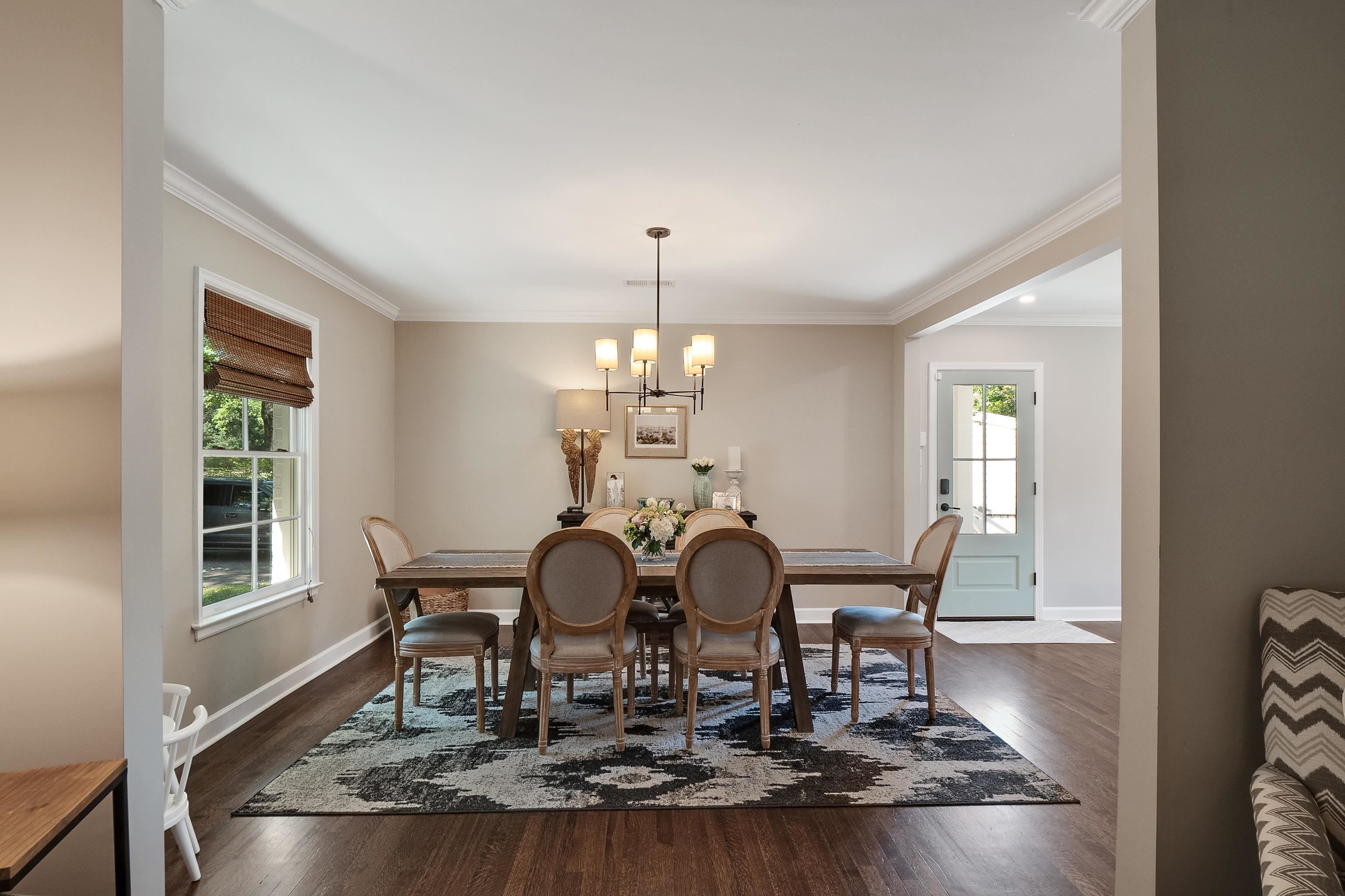 4800 Barfield Road Memphis, TN 38117 - Photo 8 of 25 a view of a dining room with furniture window and wooden floor