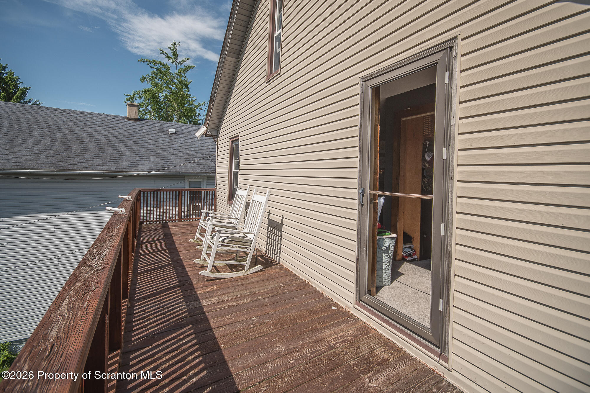 629 Clinton Street Forest City, PA 18421 - Photo 20 of 28 second floor porch