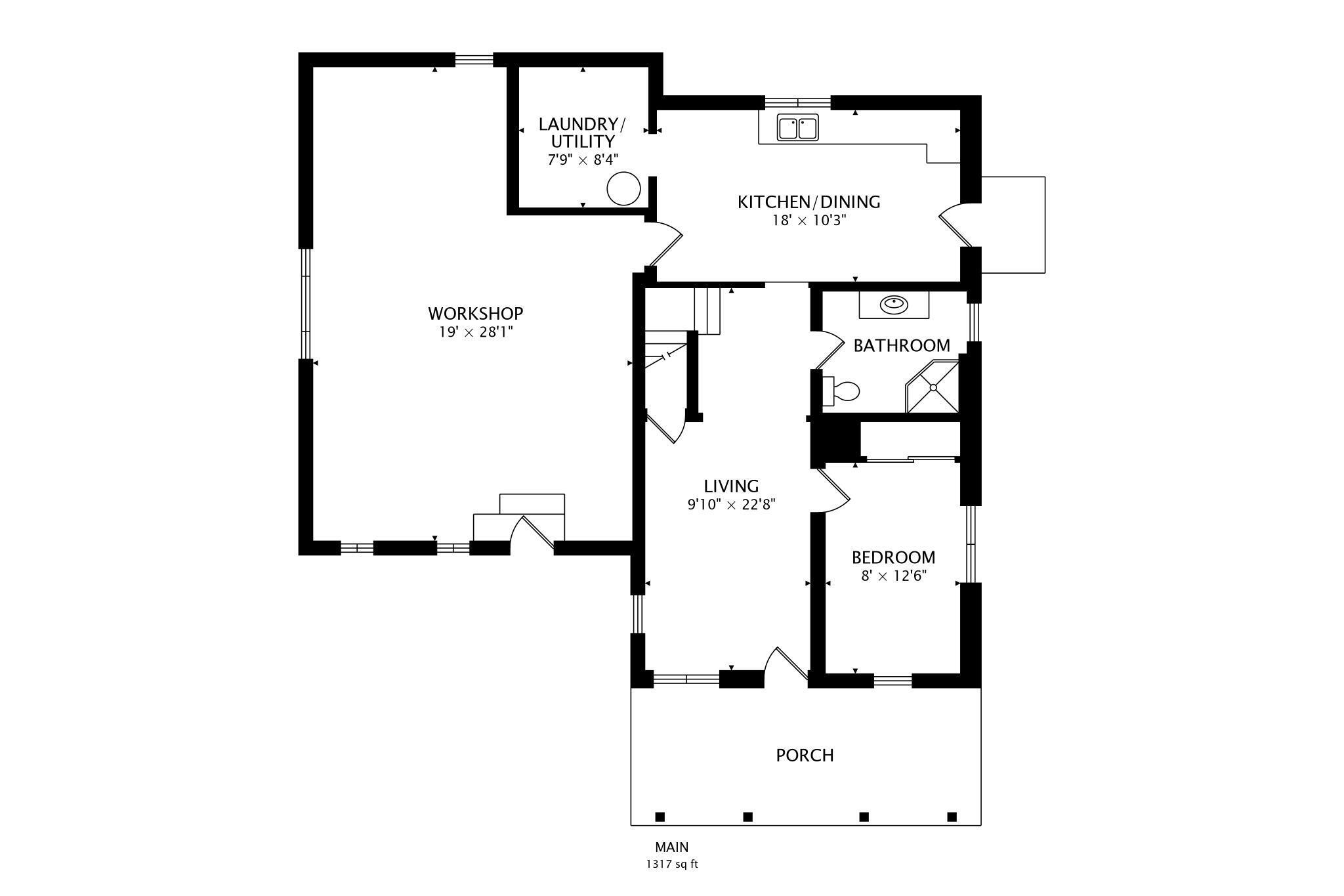 3561 Liverpool Road Lake Station, IN 46405 - Photo 15 of 16 a picture of a bench in front of door