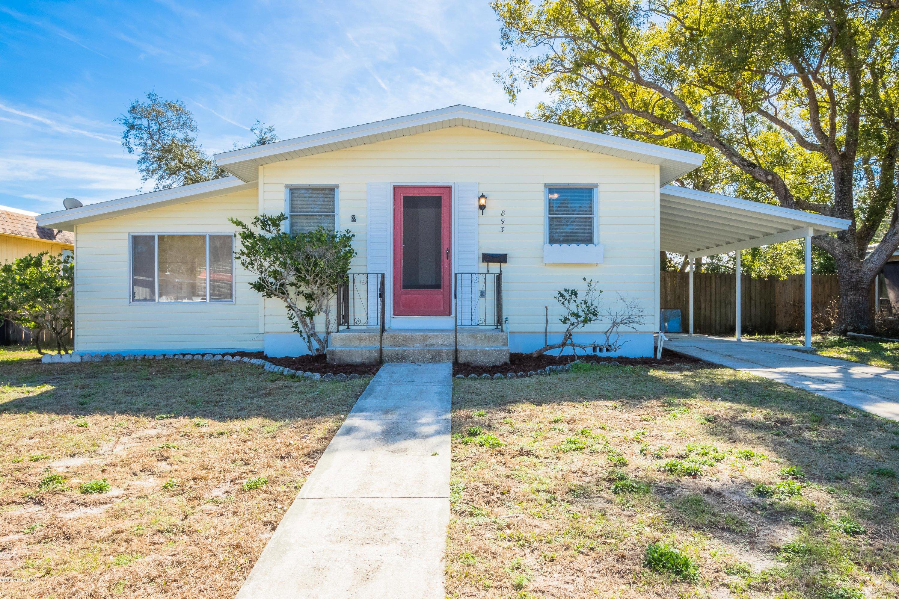 893 Palermo Road St. Augustine, FL 32086 - Photo 1 of 25 a view of a house with backyard and garden