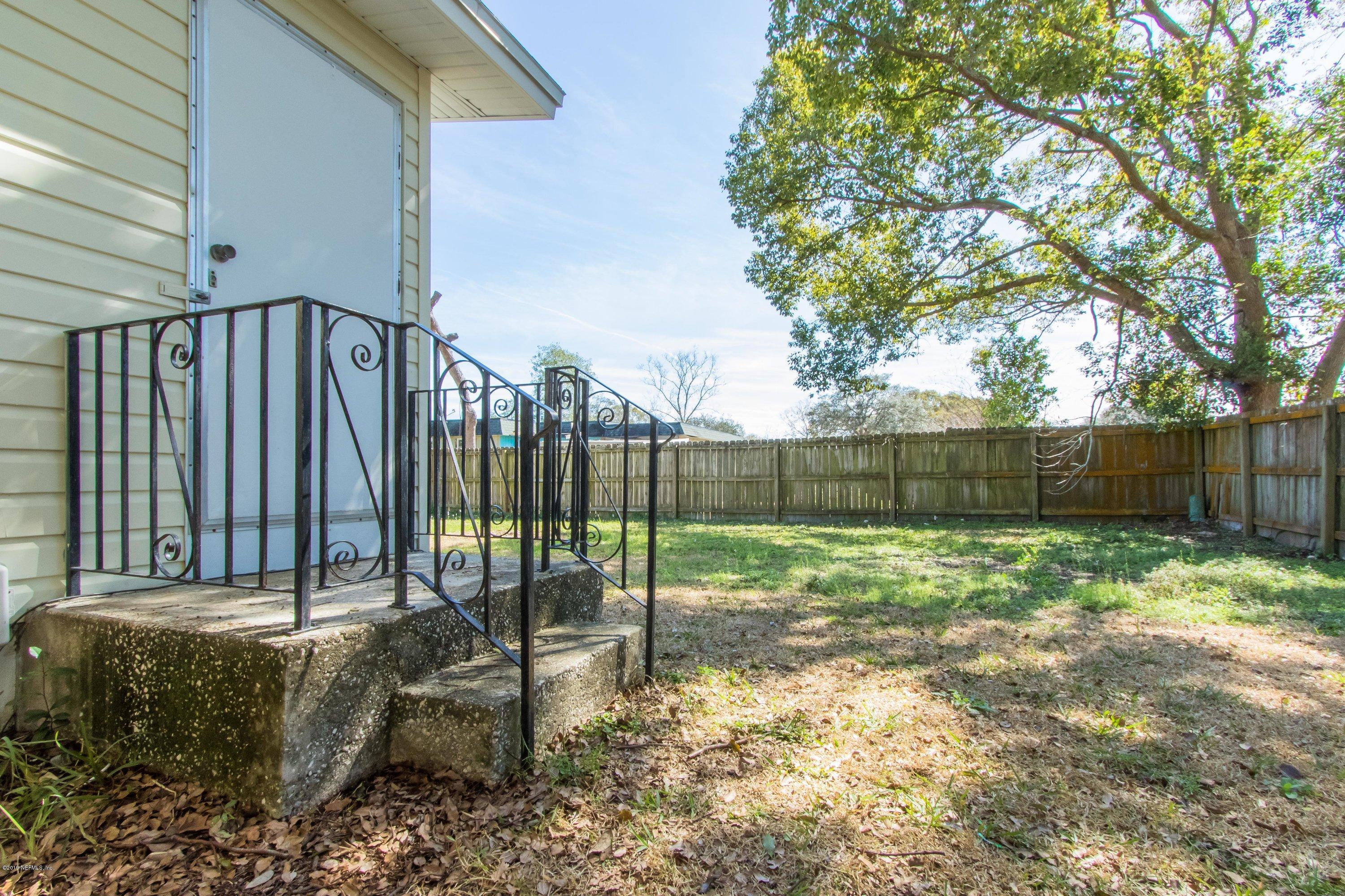 893 Palermo Road St. Augustine, FL 32086 - Photo 10 of 25 a view of a backyard with a fence