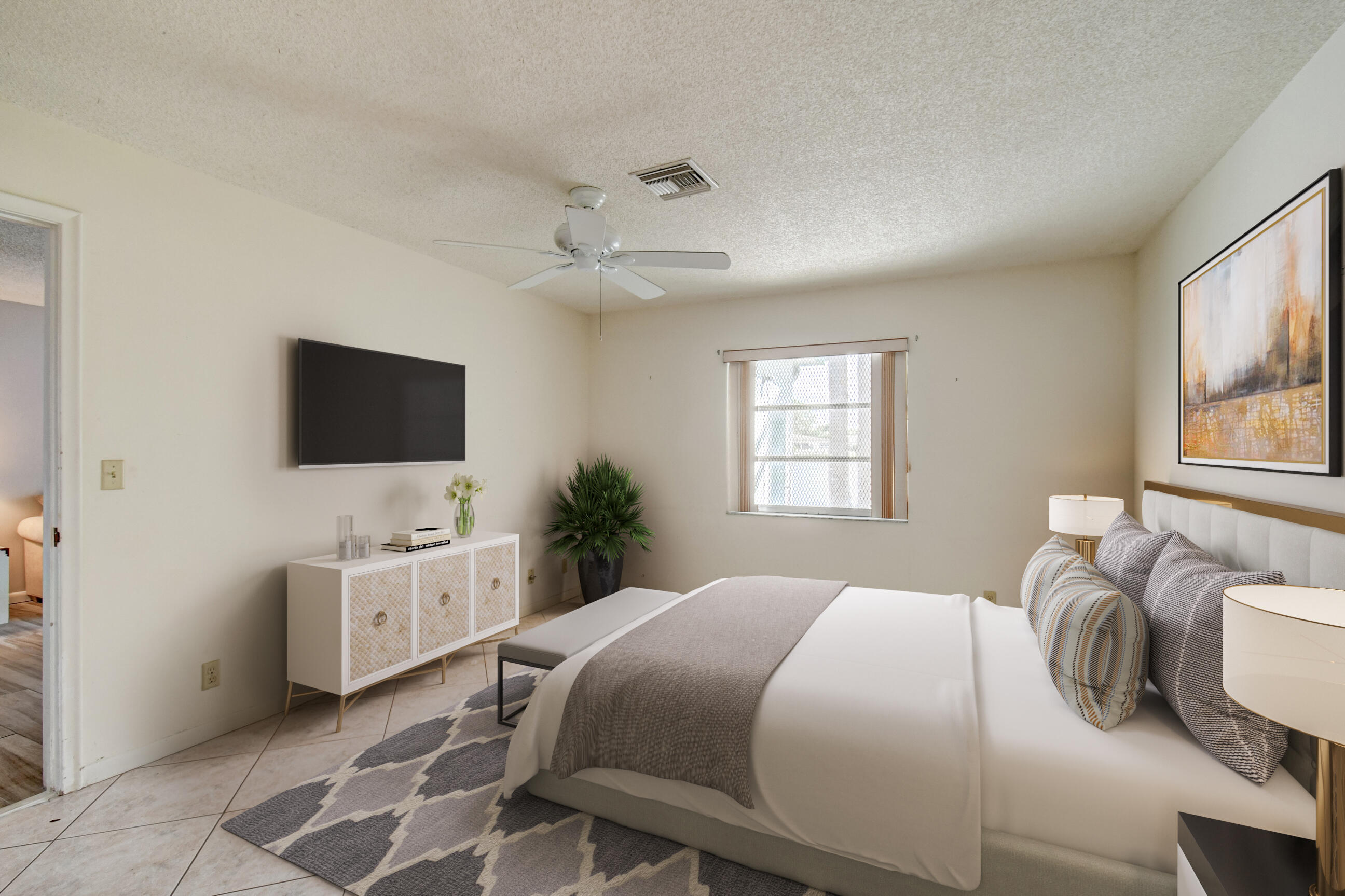 5374 Poppy Place, Unit B Delray Beach, FL 33484 - Photo 18 of 40 Master Bedroom_final (1)