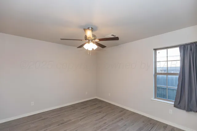 wooden floor in an empty room