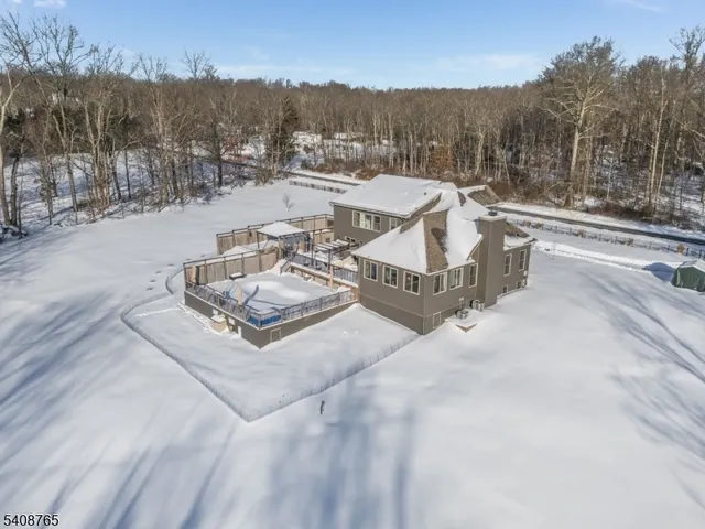 a view of a terrace with a bench