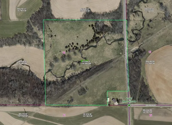 $383,000 | 38-acres Old Potosi Road, Lancaster, WI 53813