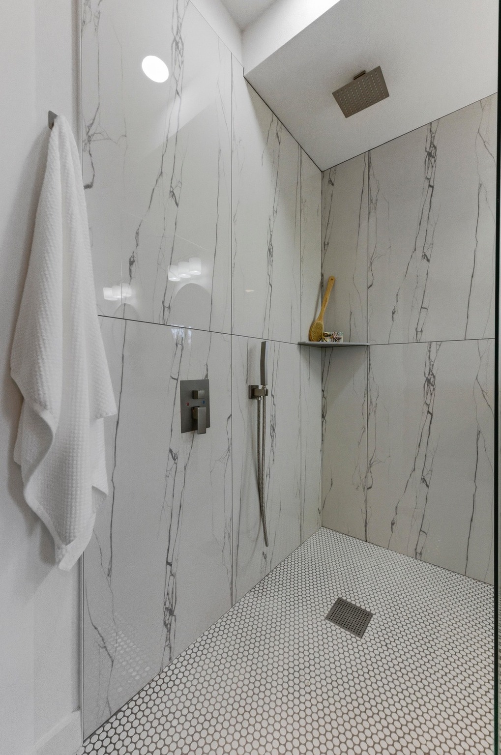 2649 Crazyhorse Pass Austin, TX 78734 - Photo 19 of 40 Full bathroom featuring a marble finish shower