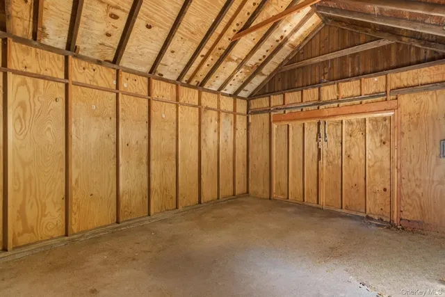 a backyard of a house