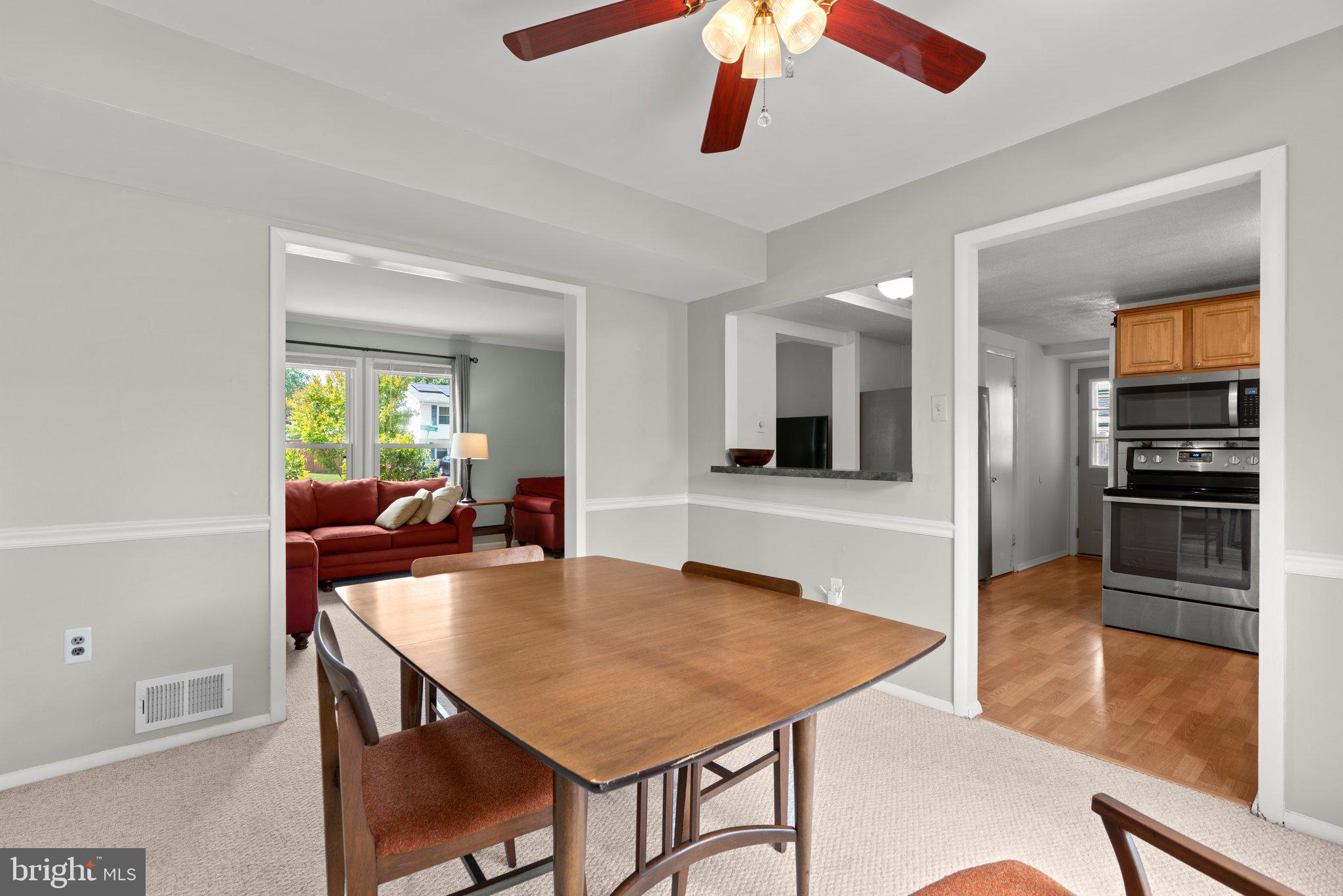 737 Chapelgate Drive Odenton, MD 21113 - Photo 7 of 31 Dining room open to living room and kitchen