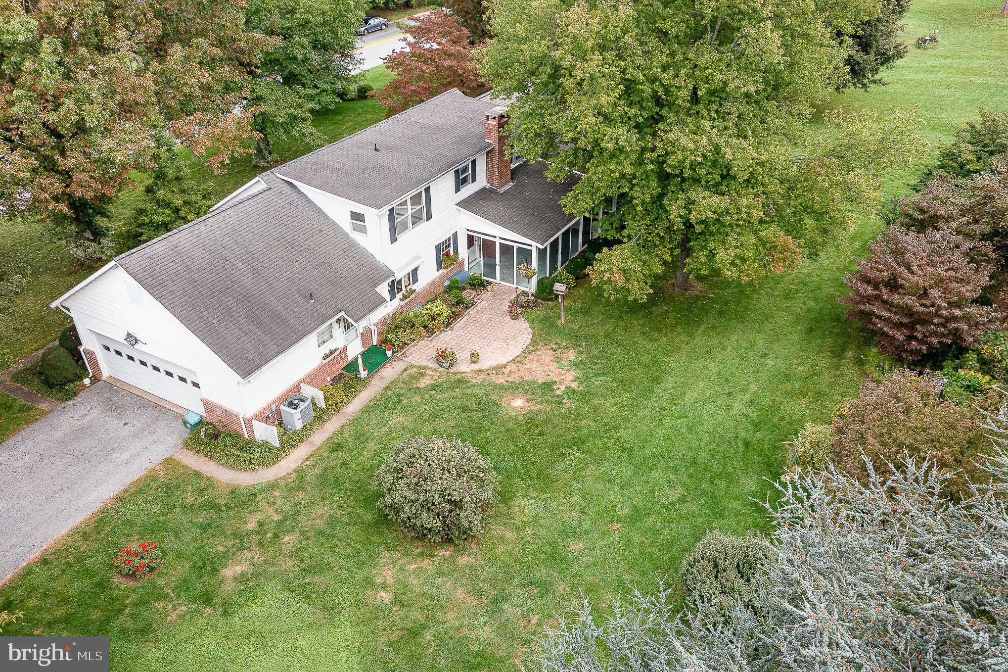 1193 Long Valley Road Westminster, MD 21158 - Photo 8 of 40 Aerial view of back yard