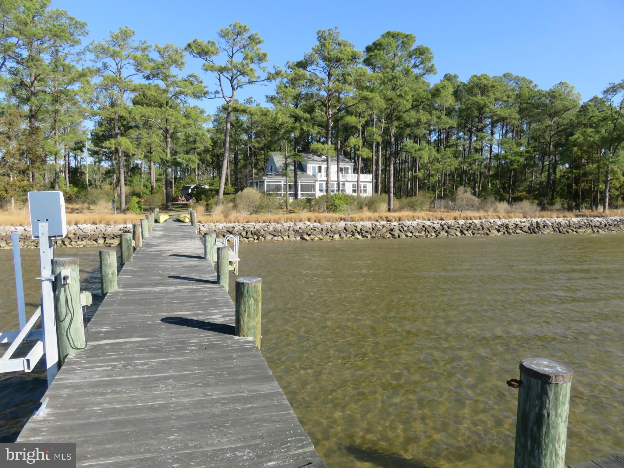 5300 Ross Neck Road Cambridge, MD 21613 - Photo 2 of 30 View of house from Pier