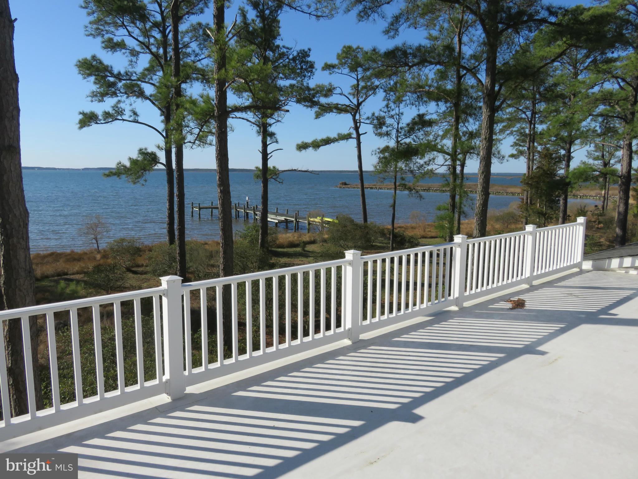 5300 Ross Neck Road Cambridge, MD 21613 - Photo 6 of 30 Waterside balcony off second floor bedrooms.
