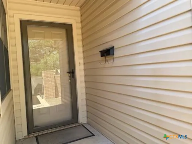 a view of a room with window