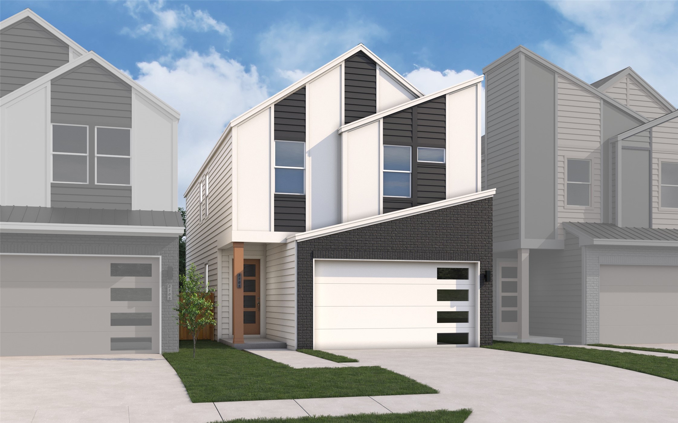 13219 Retiro Drive Houston, TX 77047 - Photo 1 of 28 Rendering of Picasso F elevation.