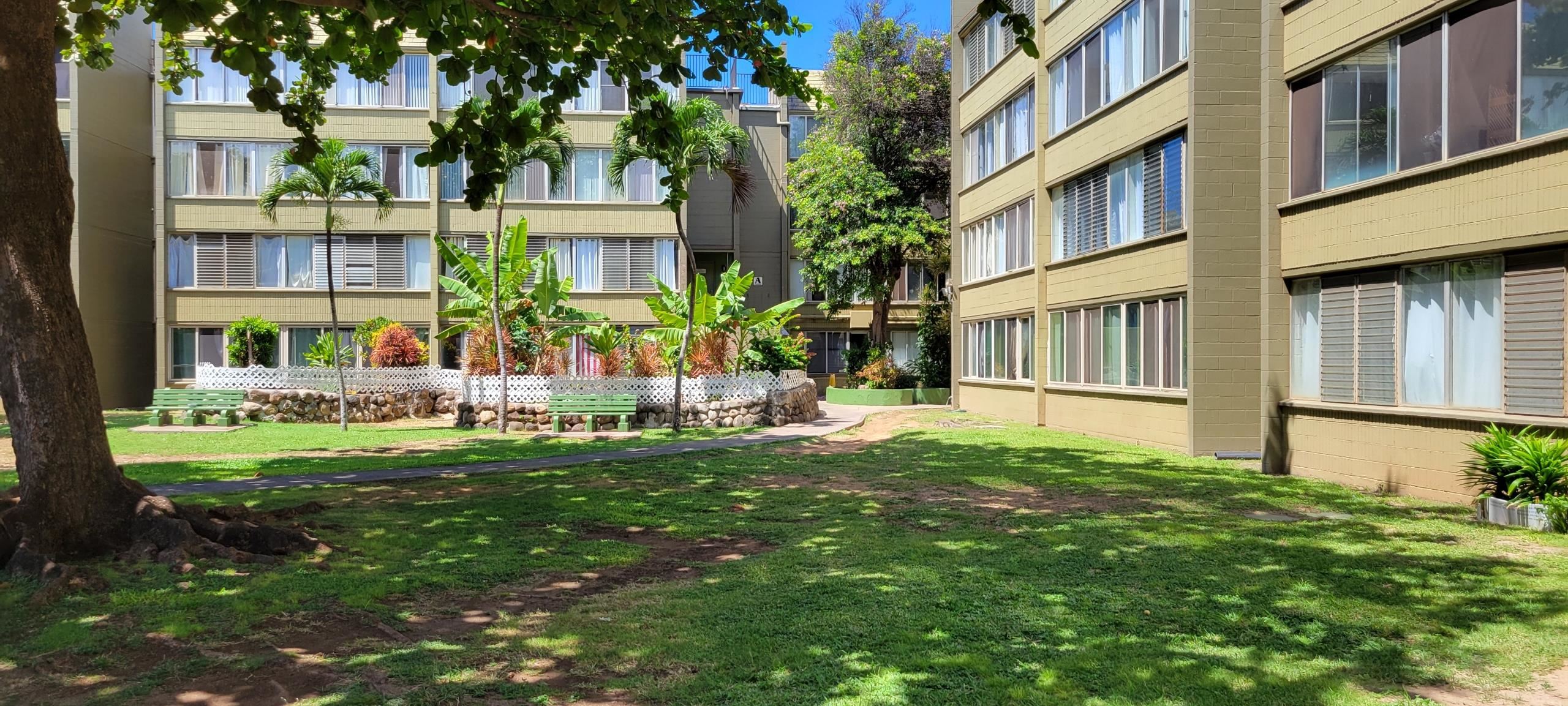 111 Kahului Beach Road, Unit B213 Kahului, HI 96732 - Photo 24 of 28 a view of a house with a yard and plants