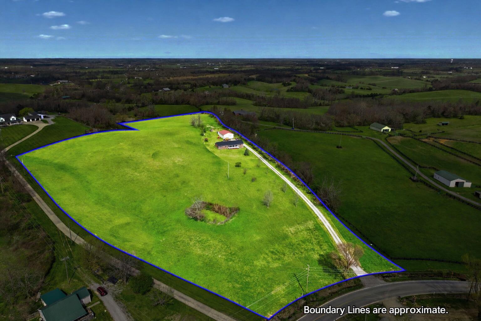 8100 Lebanon Road Danville, KY 40422 - Photo 40 of 40 Boundary Lines are approximate