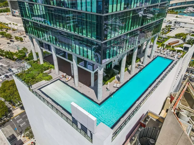 a buildings view with outdoor space