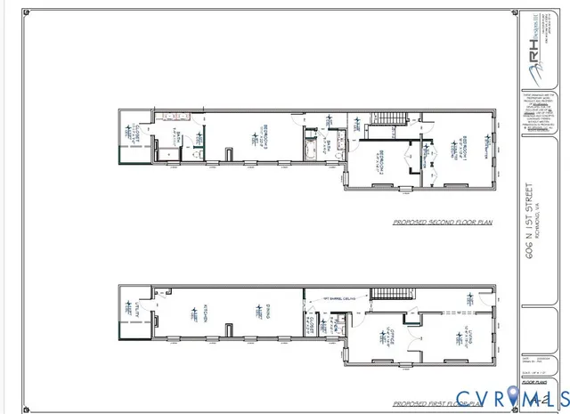 a black and white photo of a living room