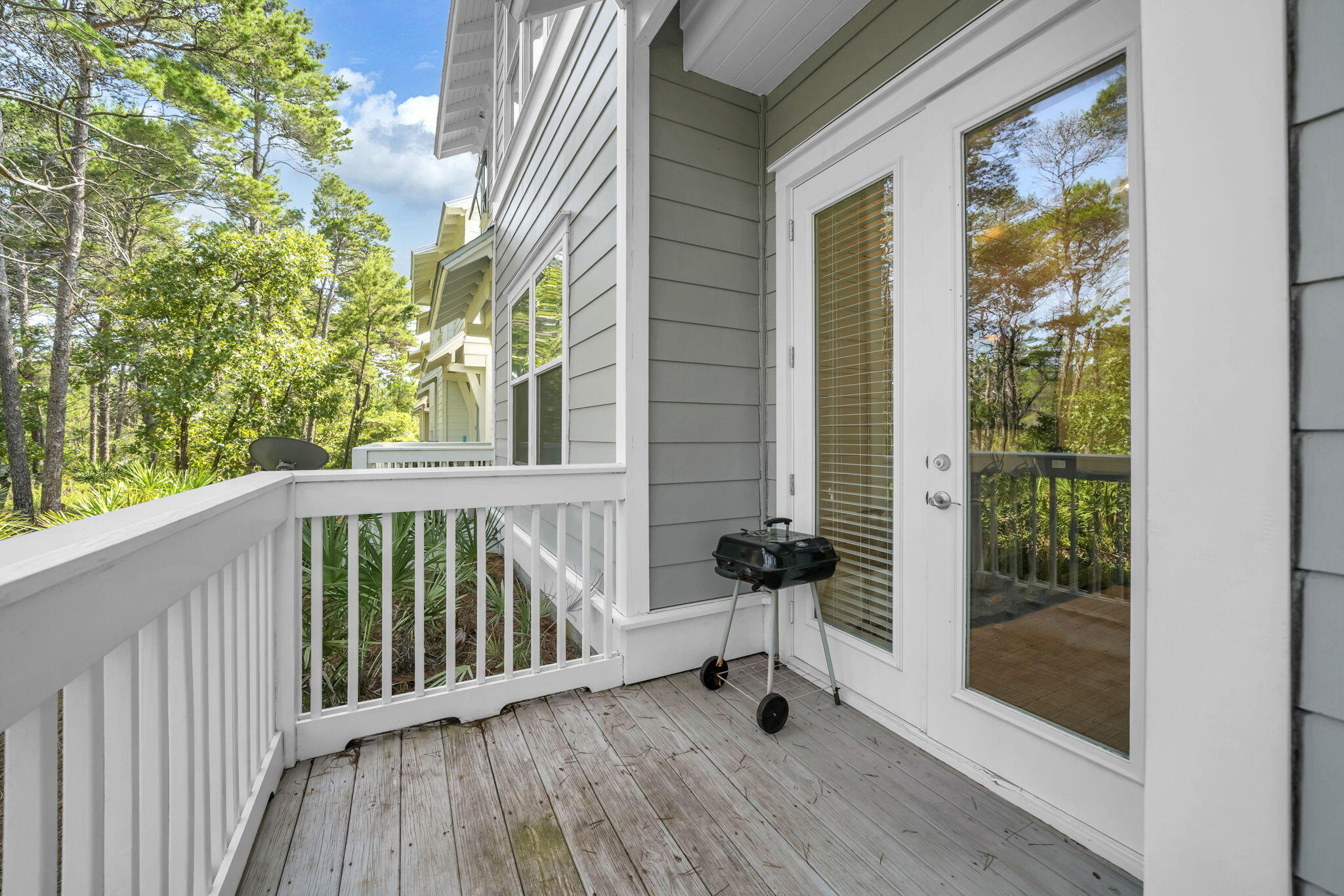 80 East Milestone Dr Inlet Beach, Unit A Inlet Beach, FL 32461 - Photo 36 of 50 Balcony
