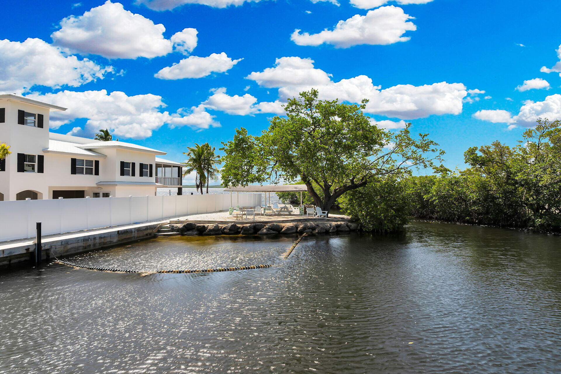 320 Sound Drive Key Largo, FL 33037 - Photo 13 of 48 a view of a lake with houses