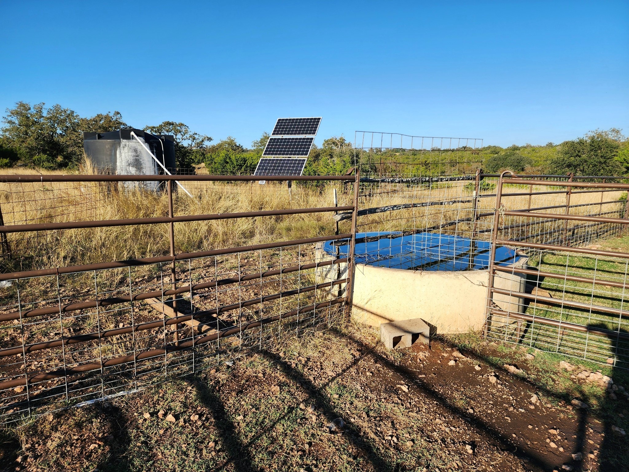 1332 Short Road Vanderpool, TX 78885 - Photo 30 of 44 a view of a yard and an ocean view