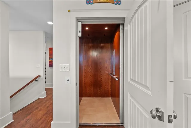 a bed room with a bed and a couch